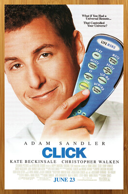 2006 Click Movie Print Ad/Poster Adam Sandler Comedy Official Promo Wall Art