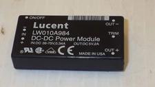 LUCENT LW010A984 DC-DC POWER MODULE CONV. IN:DC36-75V, 0.34A OUT:DC5V .2A NNB