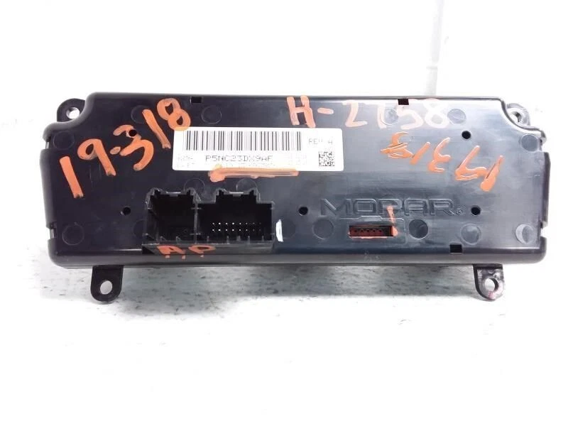 2014-2018 Ram Promaster 1500 A/C Heater Temp Climate Control AC W/O Rear Defrost Foto 3 de 3