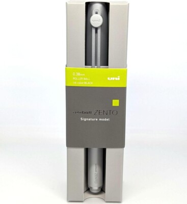 Mitsubishi Pencil uniball ZENTO signature model silver 0.38mm