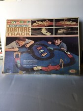 1965 Ideal Motorific Torture Track Dearborn COMPLETE with 2 Car Bodies And Box