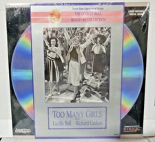 Too Many Girls Lucille Ball Turner Home 1940 1989 Laserdisc 111221TILD
