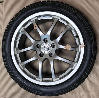 JDM RAYS 19 114.3 8J+30/8.5J+33 & Studless No Tires | eBay