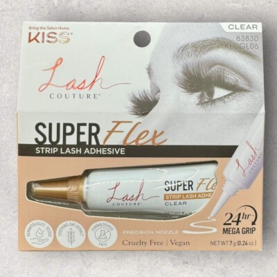 Kiss Lash Couture Super Flex Strip Lash Adhesive- CLEAR