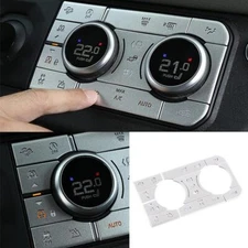 Silver Console Gear Shift AC For Land Rover Defender Button Sticker 2020-2023