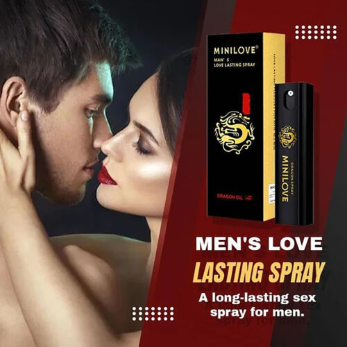 Men's Love Lasting Spray Male Enlarge Spray Potencyoil Delay Lasting 1 Box - Picture 4 of 16