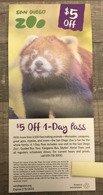 san diego safari park coupon code