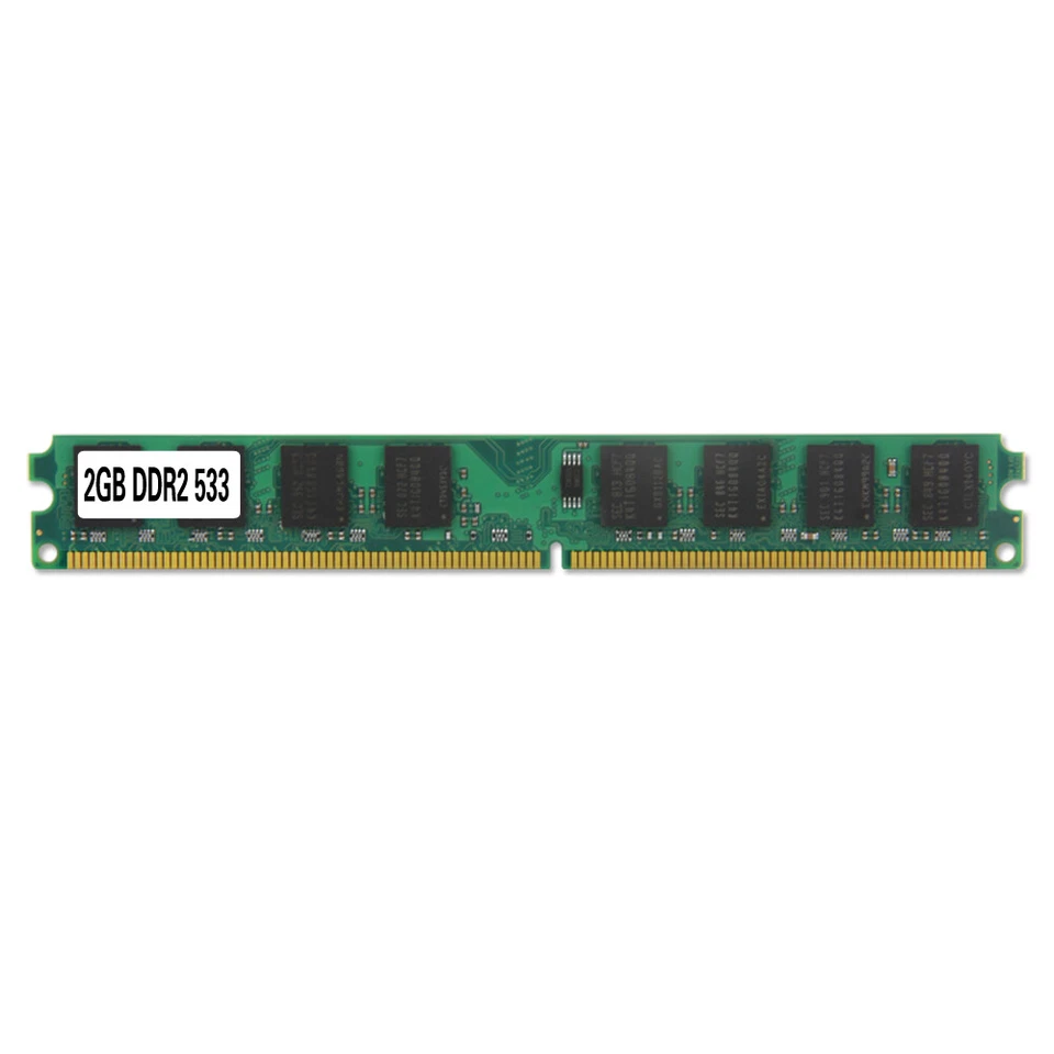 Desktop Memory Ram DIMM PC2-4200 DDR2 533 MHz 240PIN 2GB / DDR2 PC2-4200 - Image 4 of 4