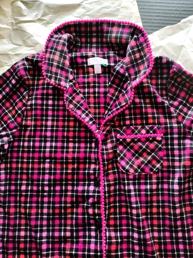 Prendas para dormir Secret Treasure para mujer pijama púrpura top talla S pequeño suave Foto 3 de 4