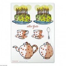 Bastelset Torte, Bastelbogen A3, 21 x 30 cm