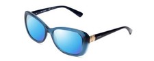 Vogue VO2943 Ladies Polarized Sunglasses Choose Lens Color Cateye Opal Blue 55mm