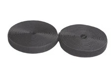 10 yards set x 1 inch  Sew on Hook and Loop Non-Adhesive black 