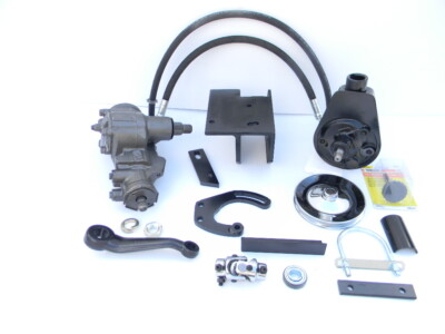 NEW 49 50 51 52 53 54 Chevy Power Steering Conversion Kit SBC or 6 Cylinder