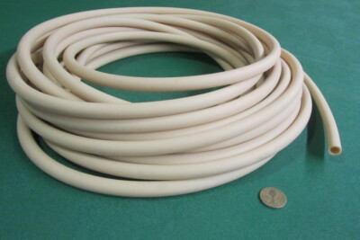 Santoprene TPV Tubing Shore 73A Natural .562'' OD x 375'' ID x 50 Ft Long