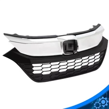Front Bumper Radiator Grille w/Chrome For Honda HR-V HRV 2019-2022 #HO1200240