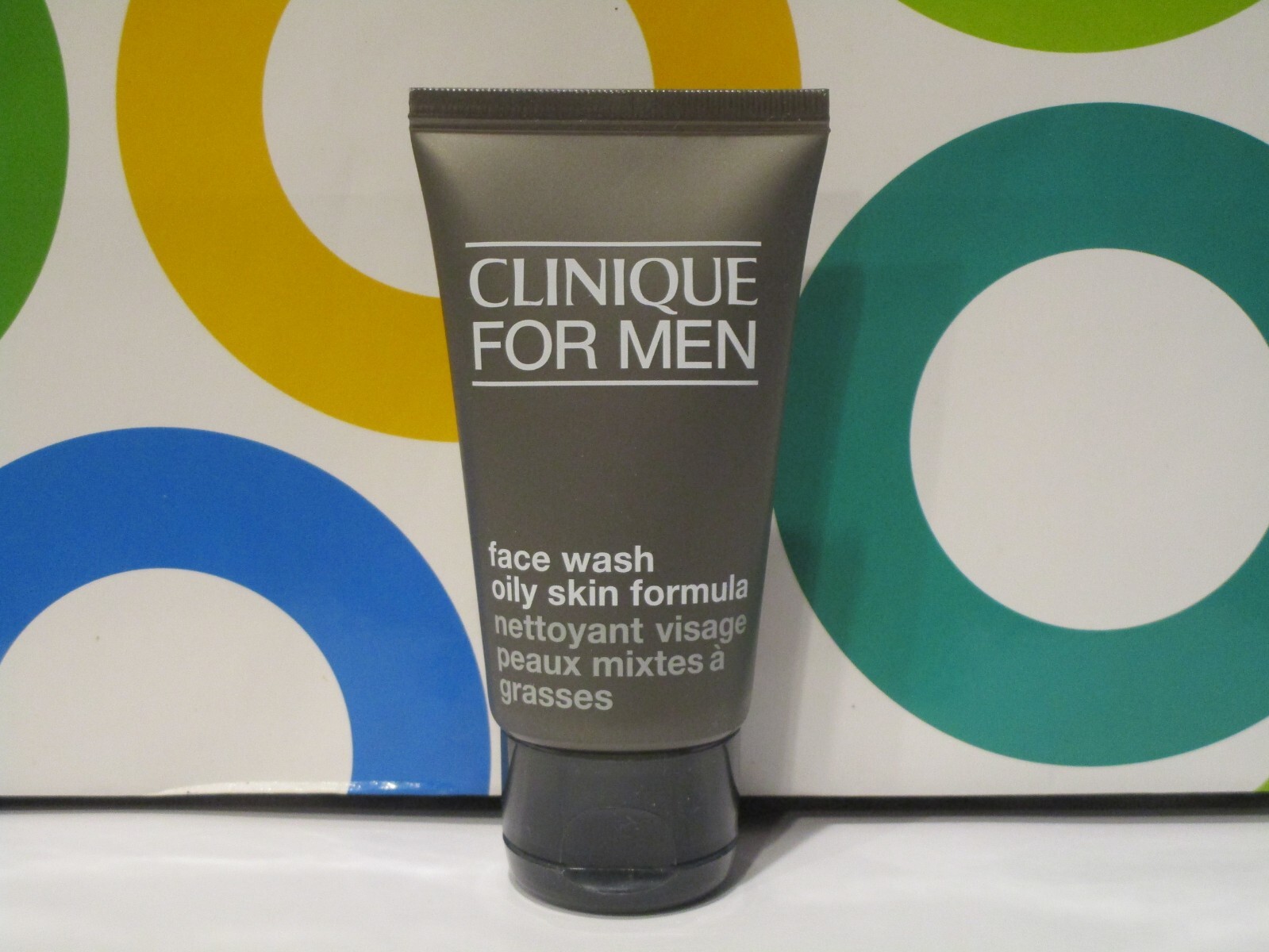CLINIQUE FOR MEN ~ FACE WASH OILY SKIN FORMULA ~ 1.7 OZ
