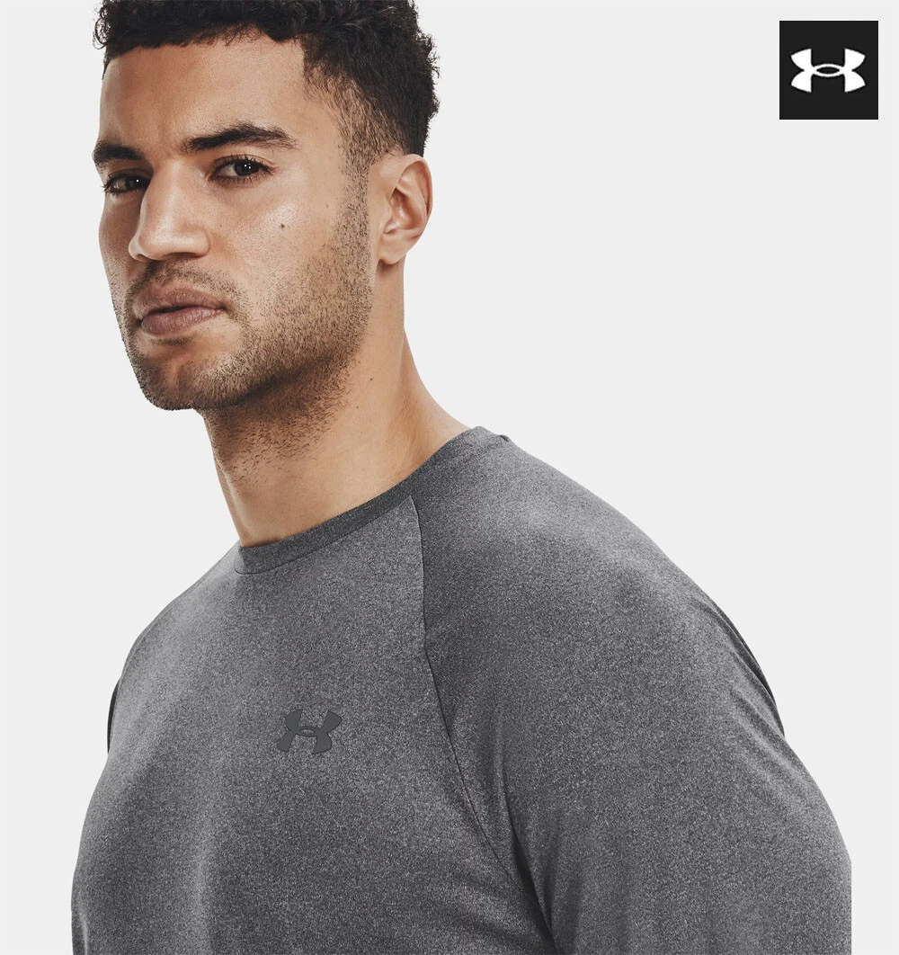 Under Armour Velocity XL Long Sleeve Performance Tee Gray Heather NWT in Pkg