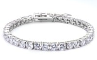 Top Seller 10.5ct Tennis Bracelet Russian Cz .925 Sterling Silver Bracelet 7 on sale Top Seller 10.5ct Tennis Bracelet Russian Cz .925 Sterling Silver Bracelet 7 on sale