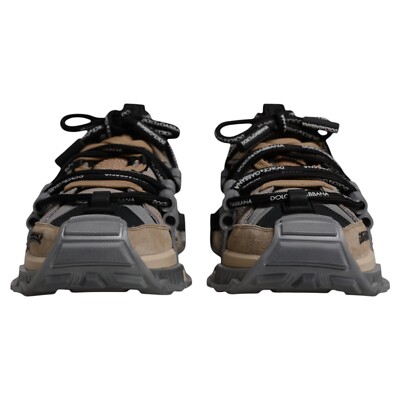 DOLCE & GABBANA Shoes Multicolor Low Top Space Men Sneakers DOLCE & GABBANA Shoes Multicolor Low Top Space Men Sneakers