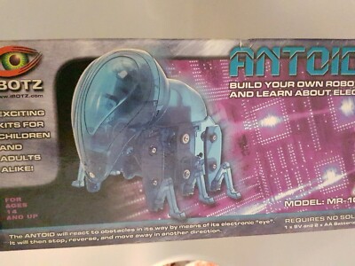 Antoid Build Your Own Robot iBotz MR-1002 Elektronik Spielzeug Lernen 1990er Neu