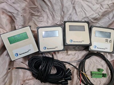 4x DR. KORNDER KOMMA 200 KKX224 Ph Wert Messgerät Steuerung 