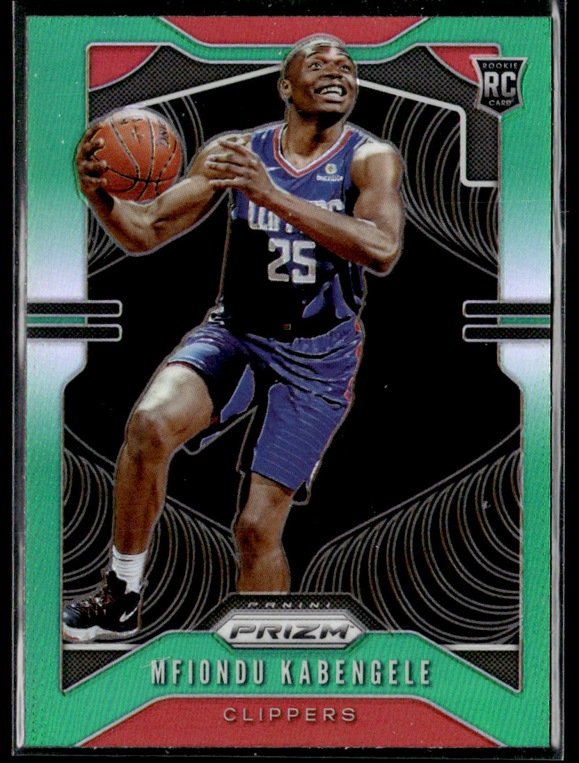 2019-20 Panini Prizm - Rookie Mfiondu Kabengele #271 (RC) Green Prizm