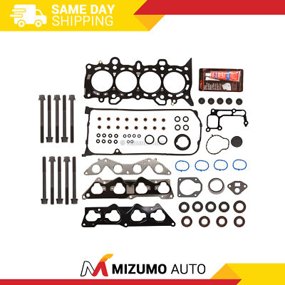 MLS Head Gasket Bolts Set Fit 01-05 Honda Civic Vtec EX HX SI 1.7L D17A2 D17A6