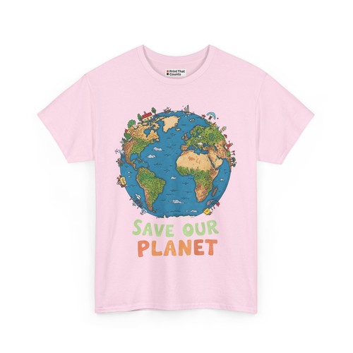 Save Our Planet T-Shirt, Environmental Awareness Tee, Earth Day Apparel - Picture 47 of 55