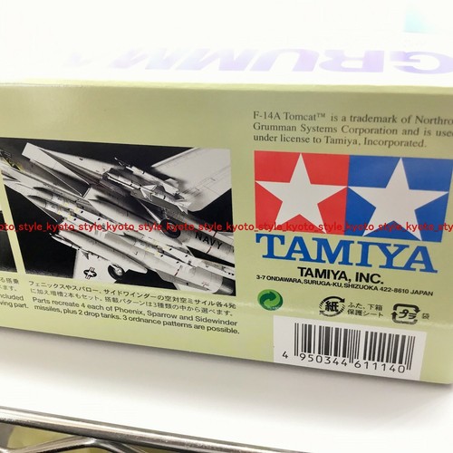 Tamiya 1/48 No.114 Grumman F- 14 A Tomcat Modèle Plastique 61114 11140 Japon - Photo 3/11