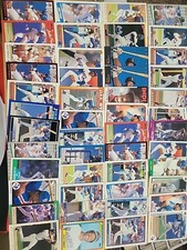 Julio Franco 130 card lot Cleveland Indians Texas Rangers H.O.F
