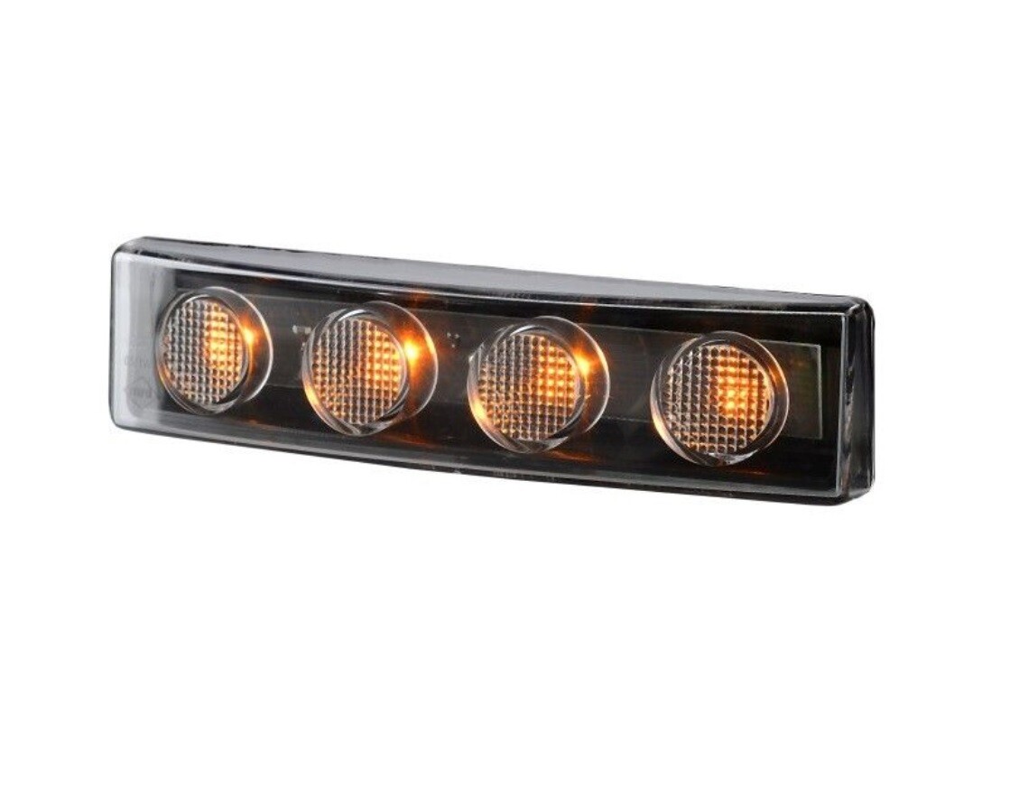 1x LED Front Sunvisor Marker Orange Light OEM 1910437 for Scania P