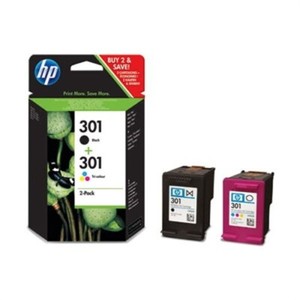 HP 301 NEGRO Y COLOR CARTUCHOS TINTA ORIGINAL HP+1510 1512 2050 2540 3050  3055 | eBay