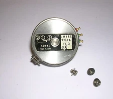 COPAL JM45S 1000 ohm 0.1% Single Turn /No Stop Potentiometer