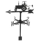 Tractor Design Weathervane Iron Art Weather Vane Metal Direction Vane New