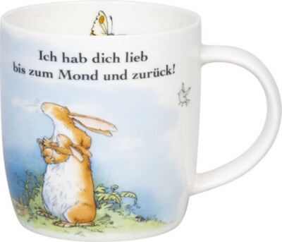 Könitz Tasse Ich hab dich lieb bis zum Mond Form: Franz 0,35 L Porz