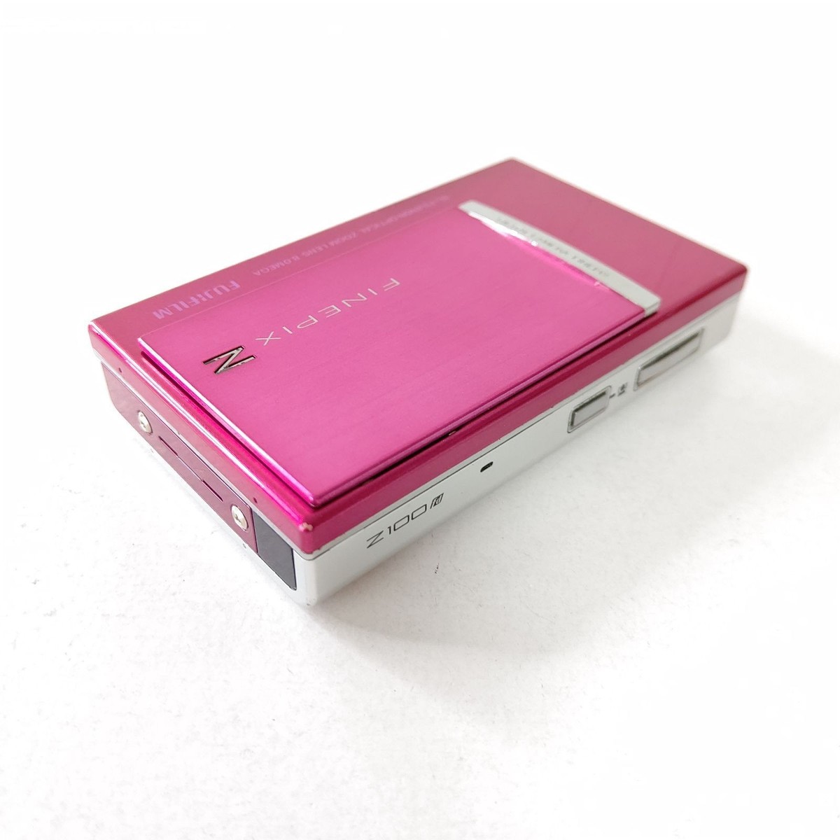 Fujifilm FinePix Z100fd Pink Compact Digital Camera Tested Working