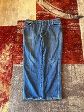 Vintage Rustler Style 87621 Made in USA Regular Fit Denim Jeans Size 38x30