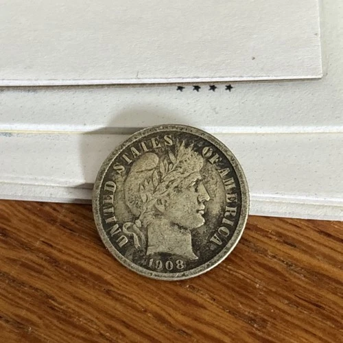 1908-S 10C Barber Dime