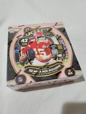 2025 Panini Select Football Mega Box-Black & Red Prizm Shock Parallels