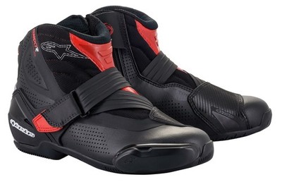 Motorrad Alpinestars SMX-1 R V2 Vented Herren (schwarz/rot) Gr: 43