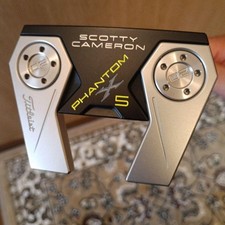 Scotty Cameron Phantom X5 Putter 33" Titleist NH New Headcover Collection