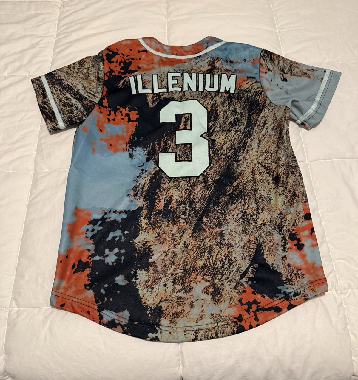 At The Gorge 2022 Exclusive Baseball Jersey Rocky Cliff Print