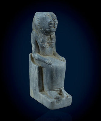 Authentic Ancient Egyptian Antiques Sekhmet Stone Statue Figure BC Rare Artifact