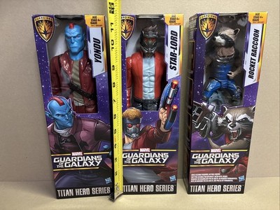 Marvel Guardians of the Galaxy Titan Hero: Rocket Raccoon, Star -Lord & Yondu