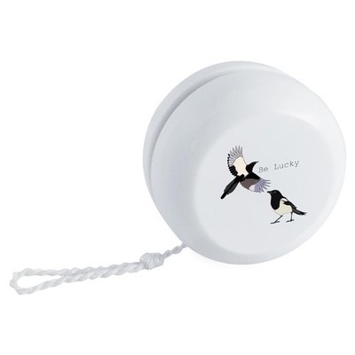 'Two Magpies Be Lucky ' Retro Style Yo-Yo (YY00041036)