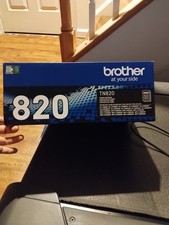 Brother TN820 Black Standard Yield Toner Cartridge NEW SEALED BOX
