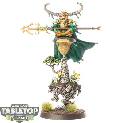 Lumineth Realm Lords - Alarith Stonemage - bemalt