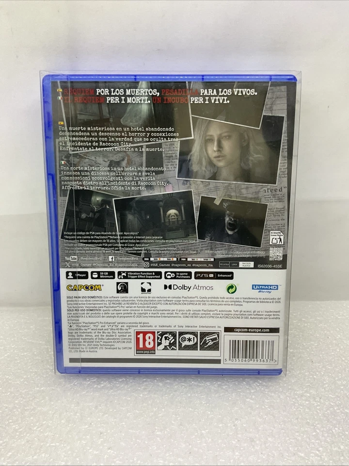 Resident Evil Requiem Lenticular Edition Sony PlayStation 5 PS5 PAL ITALIANO, foto 4 di 5