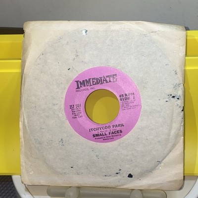 VGC+ Small Faces Itchycoo Park / I'm Only Dreaming 7'' Record 1967 Immediate Rock