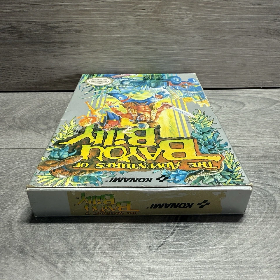 The Adventures of BAYOU BILLY (Nintendo NES) con Caja Sin Manual Foto 4 de 4